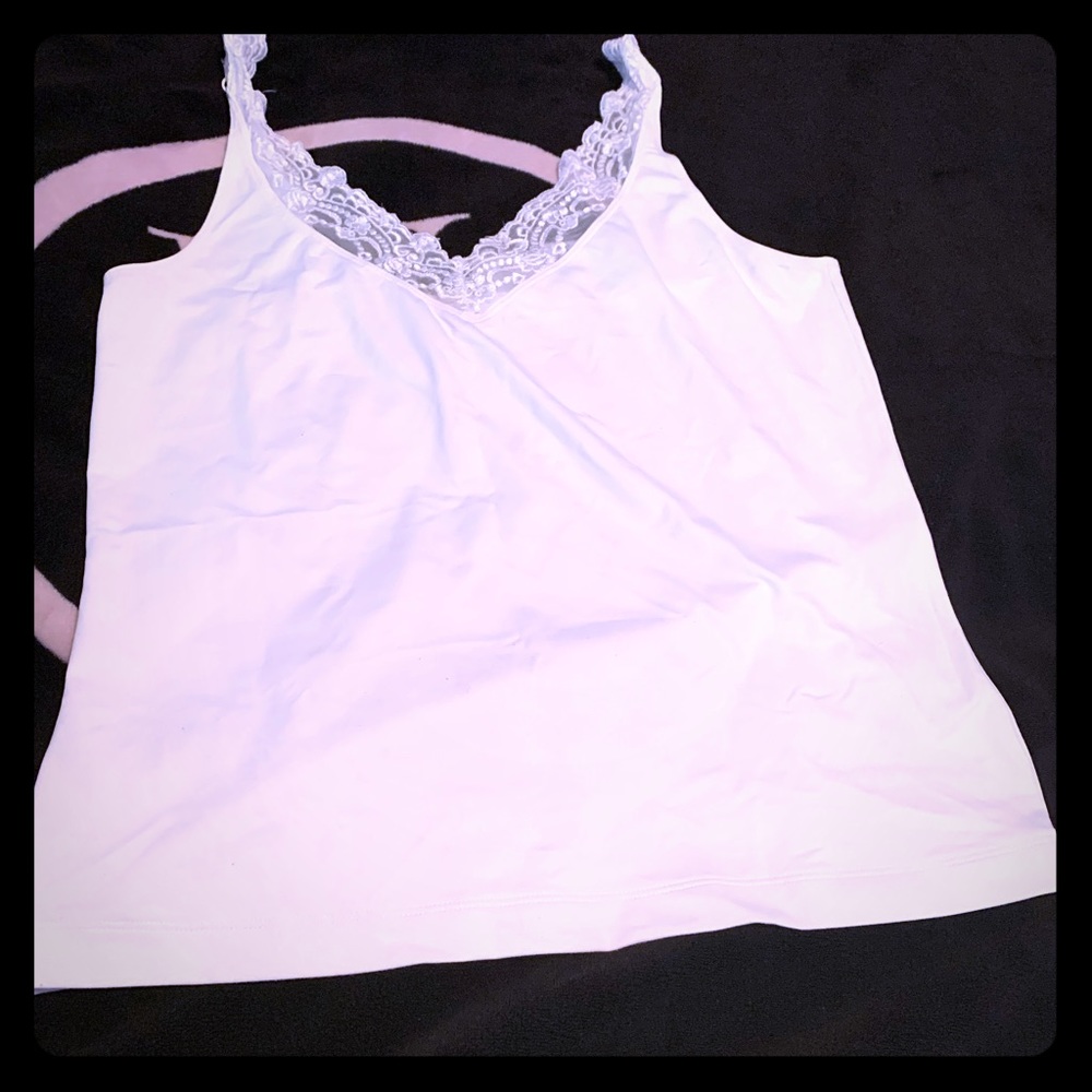 Lace front tanks with adjustable straps ALL SOLD!